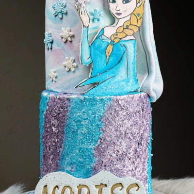 Birthday cake كعكة عيد ميلاد   ( FROZEN)